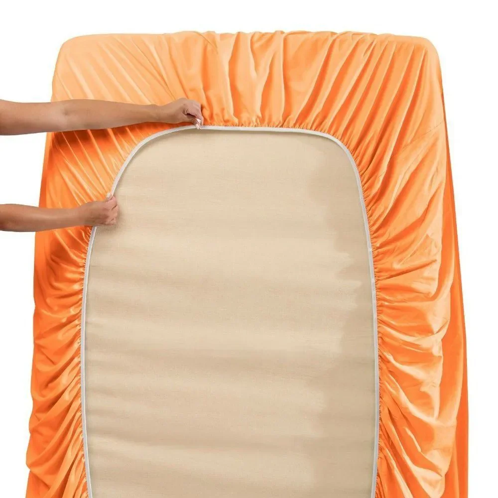 Apricot Egyptian Comfort Bed Sheets 4 Piece! Sale!